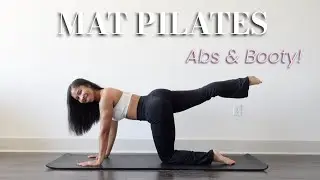 20 Min Abs & Booty Burn | Mat Pilates Workout