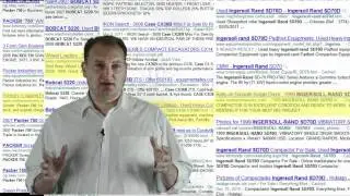 Used construction Equipment; selling your used construction equipment on the internet.