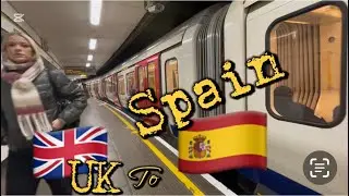 Путешествие в Испанию 🇪🇸 из Англии 🏴󠁧󠁢󠁥󠁮󠁧󠁿 на Рождество 2025 года ❤️🎄🎅☃️ [ 4K - HDR ]
