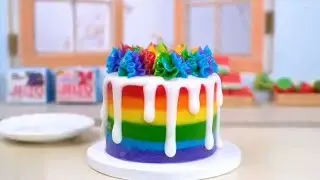 colorful Mini cakes||Vibrant Cake Decorating Ideas