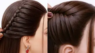Unique & Amazing Hairstyle Tutorial | Simple Open Hair Style for Girls | Everyday Look