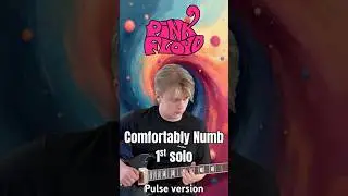 Pink Floyd - Comfortably Numb 1st solo by Julian SB (15) - Pulse version