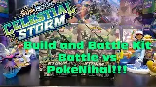 Pokemon TCG Celestial Storm Prerelease Kit Battle vs PokeNihal!