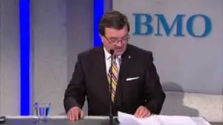 Speech by Minister Jim Flaherty, part I