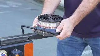 DTC's BigShot Trailer XL, for efficient, high-volume bituminous marker installation