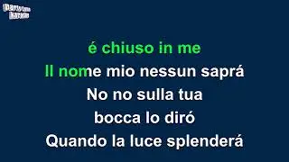 Nessun Dorma - Sarah Brightman  - Karaoke Version