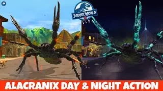 Alacranix Day and Night Action | Jurassic World Alive 2.19