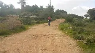 טיול בשלוחת השיירות שבפארק רבין