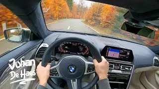 BMW M850i GRAN COUPÉ 530 HP POV TEST DRIVE I 4K