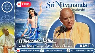Nitai Gunavali Day 1 || ISKCON Juhu || Bhakti Ashraya Vaisnava Swami