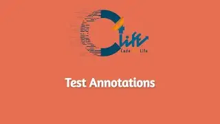 Test Annotations