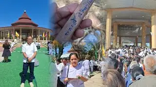 บรรยากาศงานพิธีพระราชทานเพลิงสรีระสังขาร หลวงปู่สี สิริญาโณ วัดป่าศรีมงคล จ.อุบลราชธานี