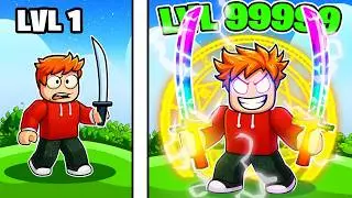 ROBLOX CHOP UPGRADES TO THE MAX LEVEL SAMURAI SPEEDRUN