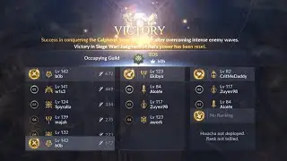 🏆 EOS vs 💩 ILUVATAR ⚔️ Siege War • Black Desert Mobile