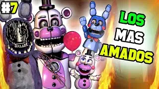 Top 7 Animatronicos mas Amados de TODO FNaF (Actualizado 2021)