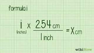 How to Convert Inches to Centimeters