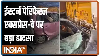 Multiple car collisions due to dense fog on Eastern Peripheral Expressway, several injured