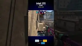 XANTARES USES A BOOST to surprise everyone and secure a triple kill #esl #iem #krakow #cs #cs2