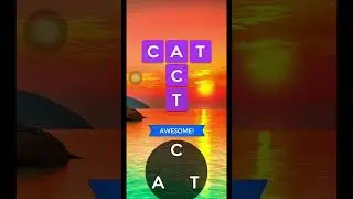 LEVEL 1@tutorial wordscapes from appstore or playstore