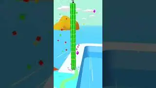 Cube Surfer crazy gameplay #shorts