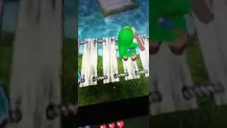 Skipping stairs to get blupee in OOT 3D
