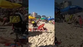 🇧🇷 Ipanema beach Brazil | beach walk 4K 🌴