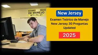 Examen Te&oacute;rico de Manejo New Jersey 2025 | 30 Preguntas y Respuestas