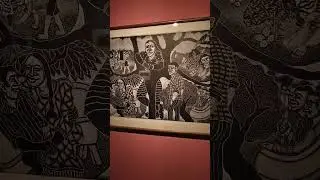 Print by Anita Das Chakraborty, at NGMA, women print makers of India #exhibition #ngma #art #print