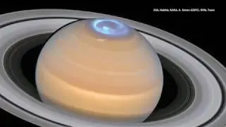 Hubble Captures Dancing Auroras at Saturn&rsquo;s North Pole