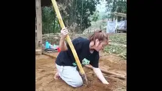 Single Mom Builds Her Own Bamboo Kitchen Alone&mdash;Raising Children While Building a Home