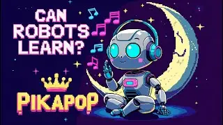Can Robots Learn Nursery Rhymes? | PikaPop's Musical AI Adventure ✨🤖