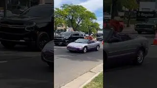 Custom Chrysler Sebring At Eastpointe Cruise! #car #chrysler #sebring #enginesound