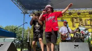 Bruno Mars and the hooligans lobster fist fountain Valley