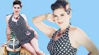 1950's Pin Up Girl Clothing - Fashion Review - Aubrey London - Lolita Girl Review