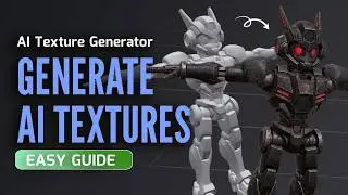 AI Texture Generator: Texture Any 3D Model in Minutes (Full Guide)