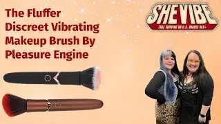 The Fluffer Discreet Vibrating Makeup Brush By Pleasure Engine | SheVibe