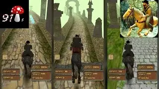 Temple Horse Run 3D Gameplay - Endless Run Gameplay - (Android/iOS) Temple Run like Games