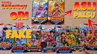 COBA BELI KARTU BOBOIBOY DI ABANG JUALAN MAINAN DEPAN SEKOLAH
