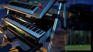 PEARL HARBOR TENNESSEE Theme (Hans Zimmer) Cover Tyros 3 / Jupiter 80 et Clavier Midi 20 Cavagnolo