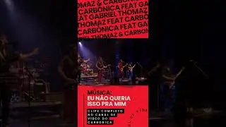 CARB&Ocirc;NICA - EU N&Atilde;O QUERIA ISSO PRA MIM (DEMO) #carbonica #musica #rock