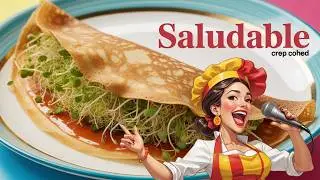 Receta CANTADA de crepas saludables para toda la familia 💃