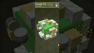 PUSHING MACHINE 3D - IMPOSSIBLE Puzzle 710 - (83 moves) -- by qr637