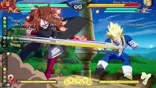 Android 21 Lab Coat EASY SPARKING Corner Loops - DBFZ