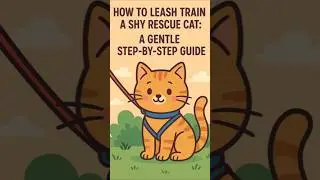 How to Leash Train a Shy Rescue Cat: A Gentle Step-by-Step Guide