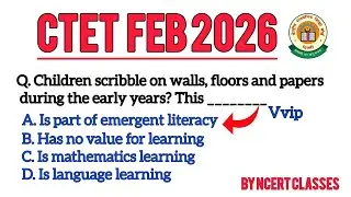 CTET 2026: English Pedagogy Most Repeated Questions! 🔥....
