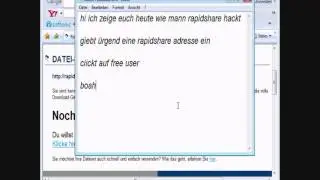 Rapidshare Hack