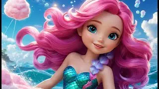Mermaid Mia&rsquo;s Cotton Candy Castle | Sweet Mermaid Song for Kids | Underwater Fantasy Rhyme