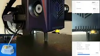 Live 3D Printing: Mini Putt Golf Trophy Base (Thingiverse Model)