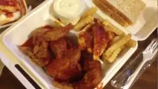 Polish Boy and Wing Dinner from Hot Sauce Williams in Cleve
