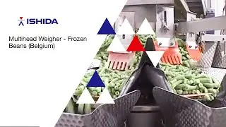 Ishida Multihead Weigher. Application: Frozen beans (Belgium)